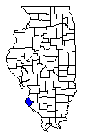 Location of Monroe Co.