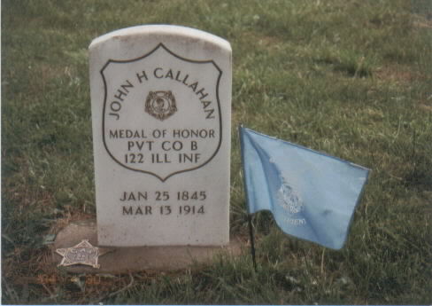 Medal of Honor Recipient Private John Henry Callahan