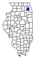 Location of Du Page Co.