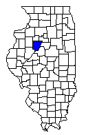 Location of Peoria Co.