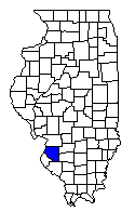 Location of St. Clair Co.